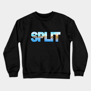 SPLIT - Croatia Late Morning Glow Crewneck Sweatshirt